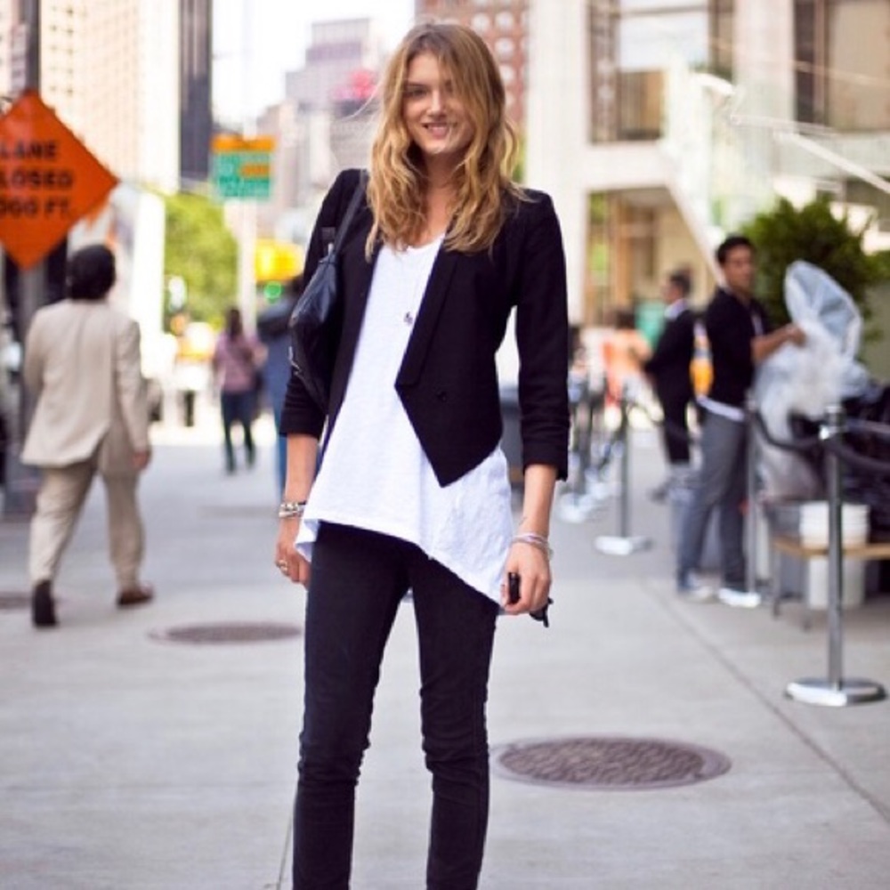 Perfect Helmut Lang Smoking Tux Blazer - image 2